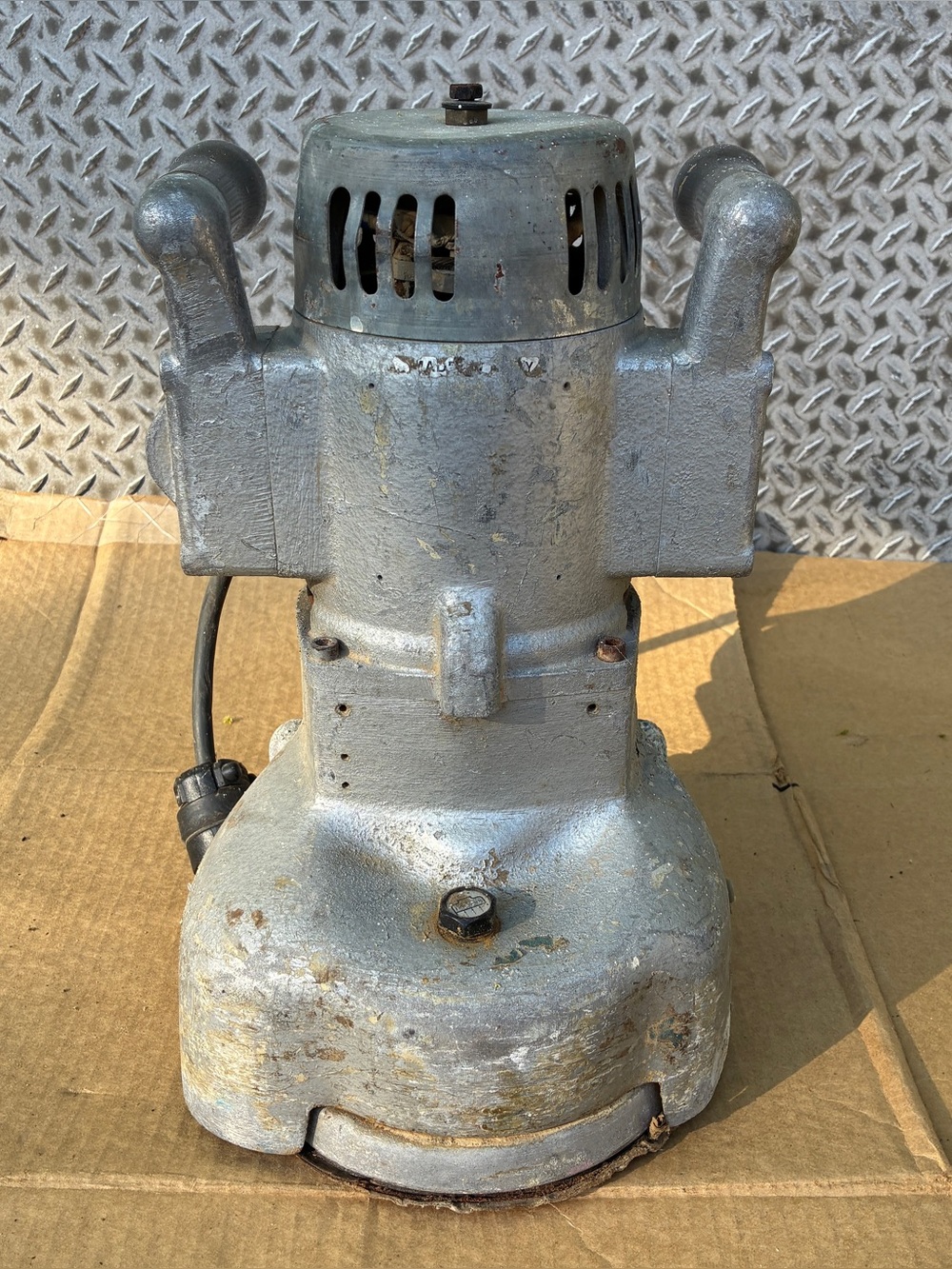 Kunzle & Tasin Edger Floor Edger Sander Buffer Polisher Made In Italy WORKS